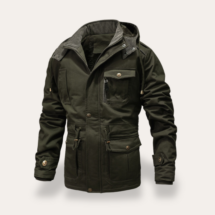 Winterjacke mit Kapuze für Herren | Vestea