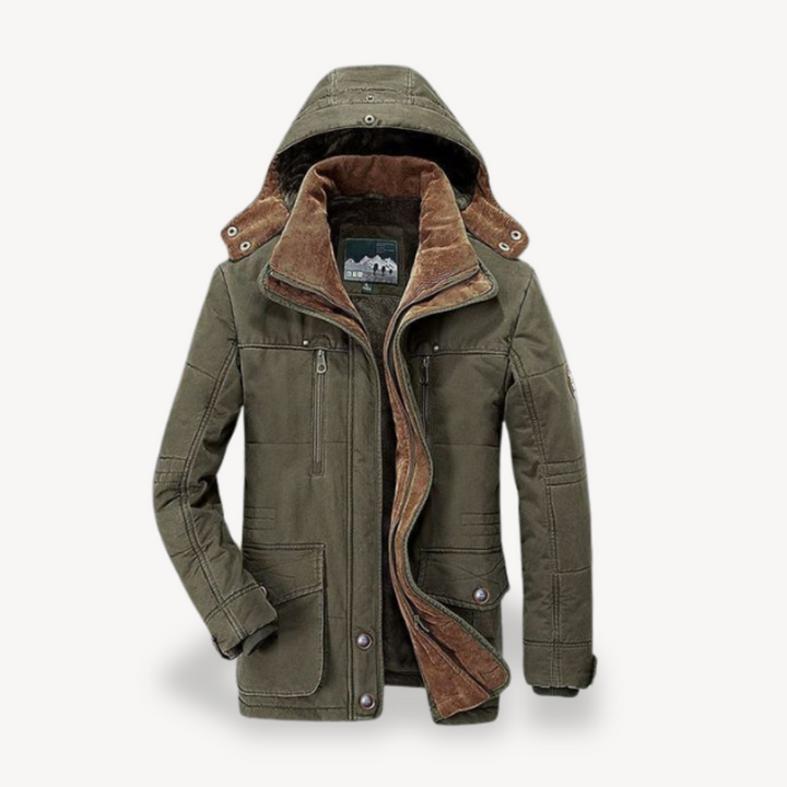 Herren Winterjacke mit Fleece-Futter | Vestea