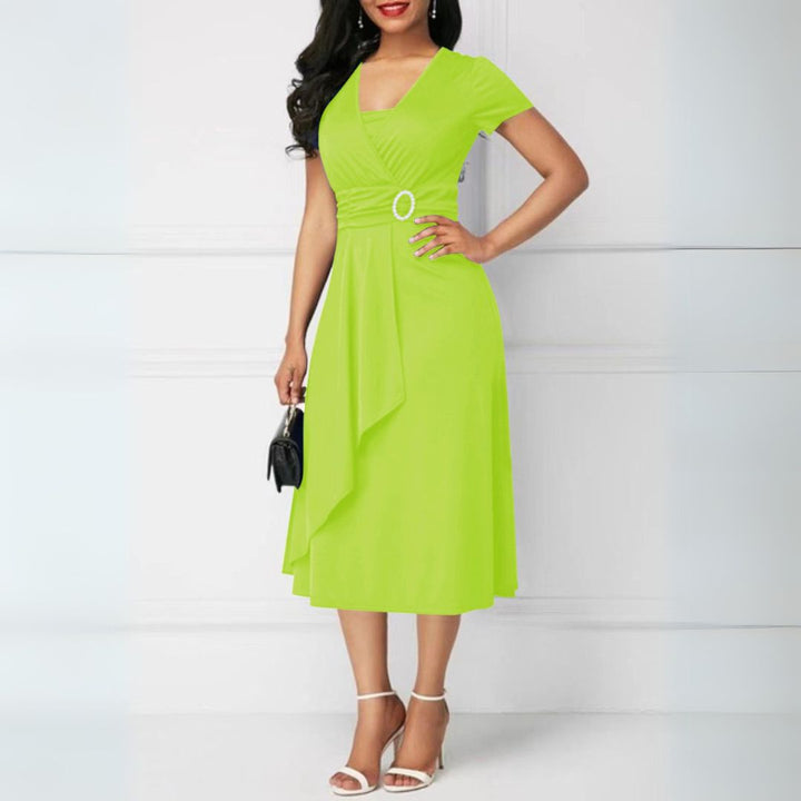 Damen Midikleid Jersey-Strick | Vestea