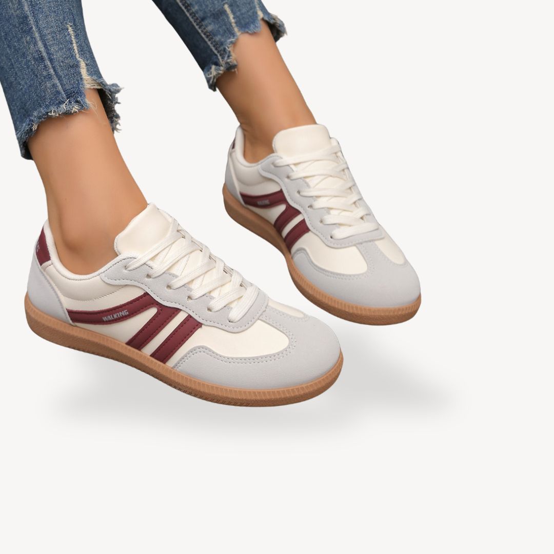 Orthopädische Sneakers Damen Wildleder Walking | Vestea