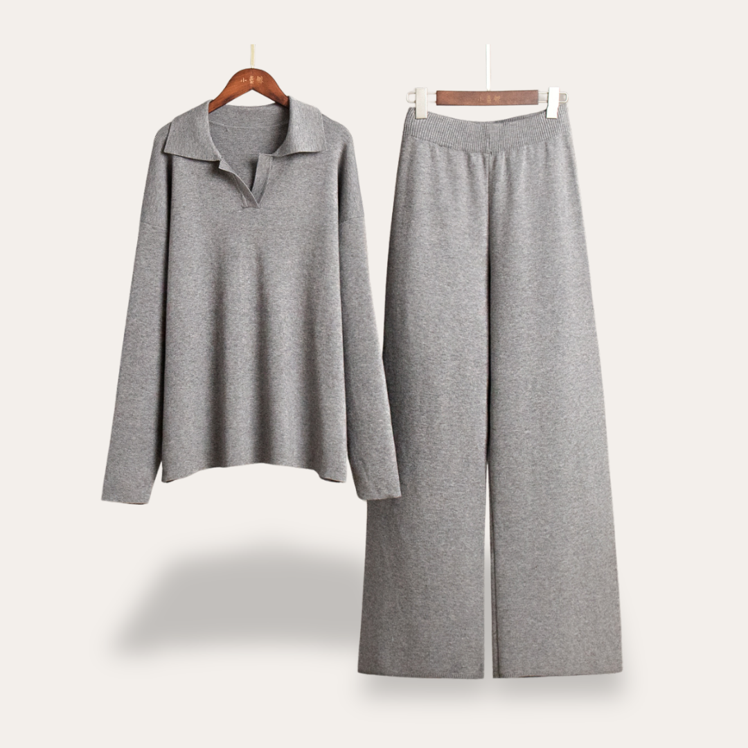 Vestea | Damen Strick-Loungewear-Set