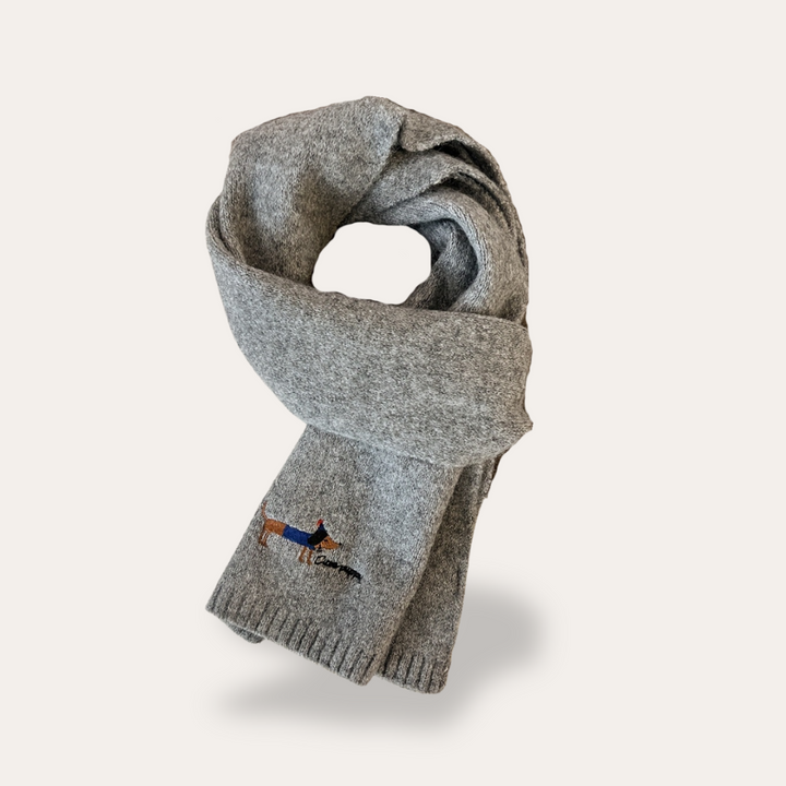 Damen Schal mit Hundemuster | Vestea