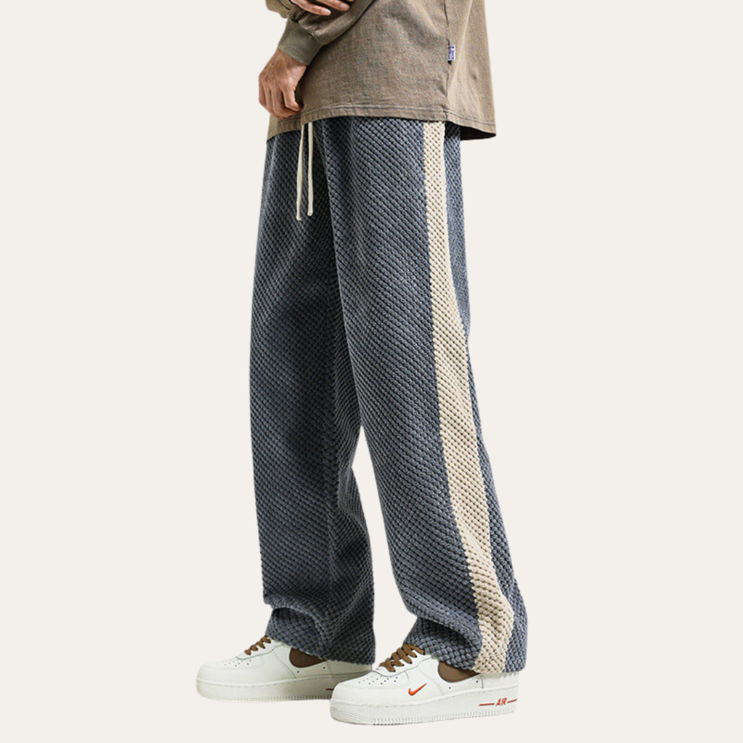 Herren Sporthose mit Streifen Polyester | Vestea