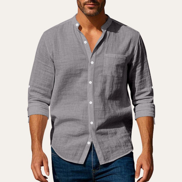 Herren Leinenhemd Langarm | Vestea
