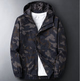 Chaqueta ligera de camuflaje para hombre | Resistente al viento