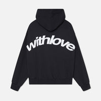 Unisex Hoodie Cotton Blend Long Sleeve Pullover Elastic Cuffs