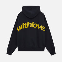 Unisex Hoodie Cotton Blend Long Sleeve Pullover Elastic Cuffs