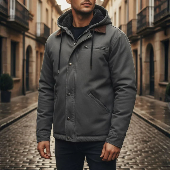 Men’s Winter Jacket with Hood