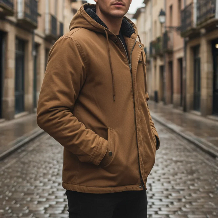 Men’s Winter Jacket with Hood