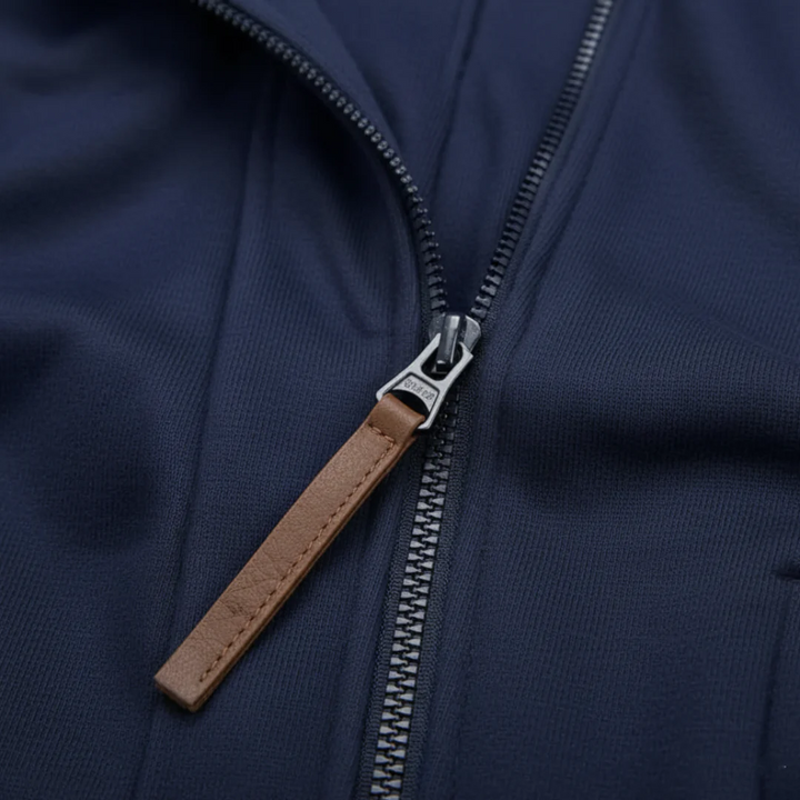 Damen Langarm Hoodie Asymmetrischer Reißverschluss Casual | Vestea