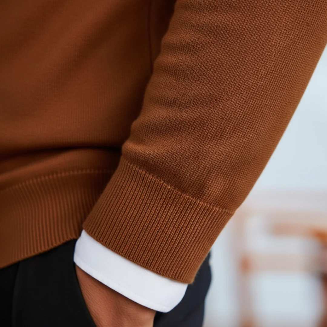 Cárdigan para hombre de tejido mixto