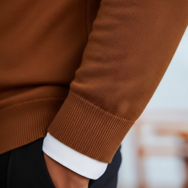 Cárdigan para hombre de tejido mixto