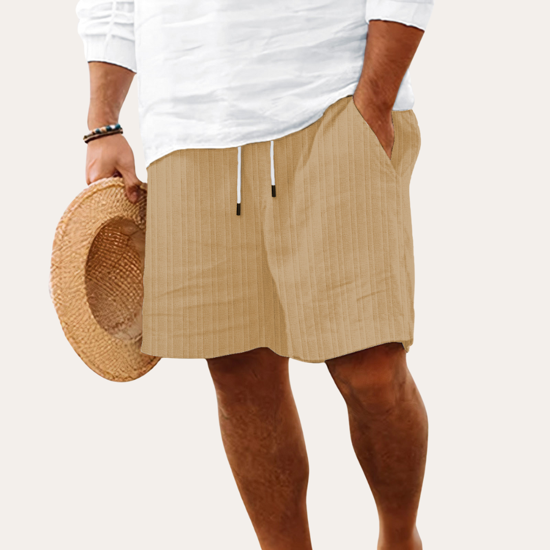 Vestea | Herren Leinen-Shorts Sommer