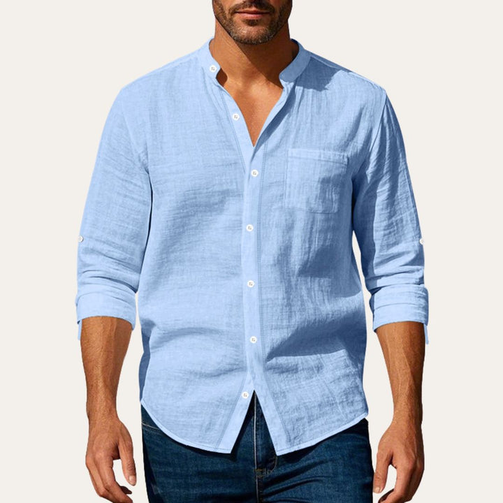 Herren Leinenhemd Langarm | Vestea