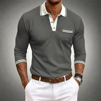 Men's Active Edge Shirt | Contrast Collar Side