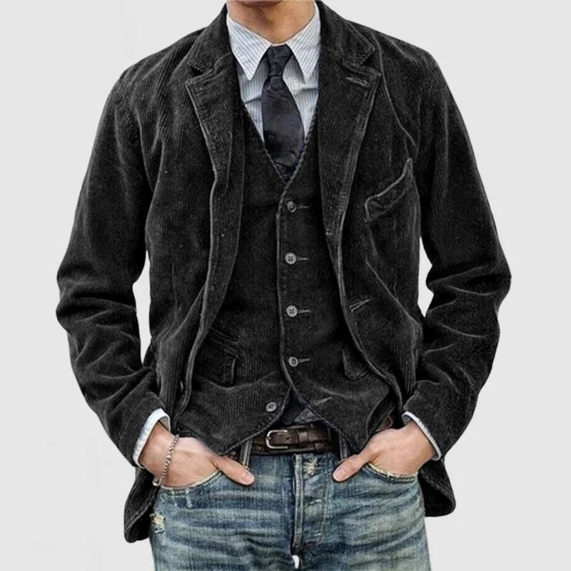 Men's Blazer and Vest Set | Tailored Layered Fit Hero