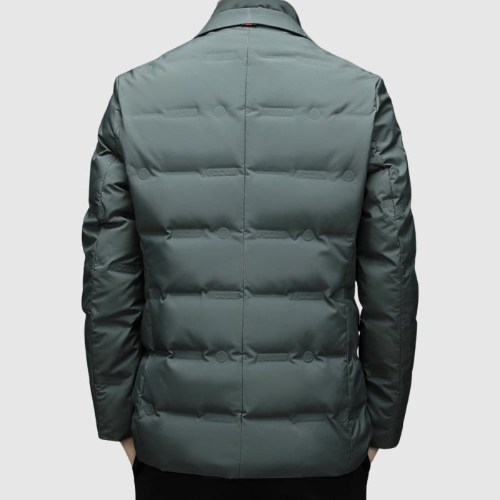 Men's Blazer-Style Piumino Jacket | Winter Puffer Back