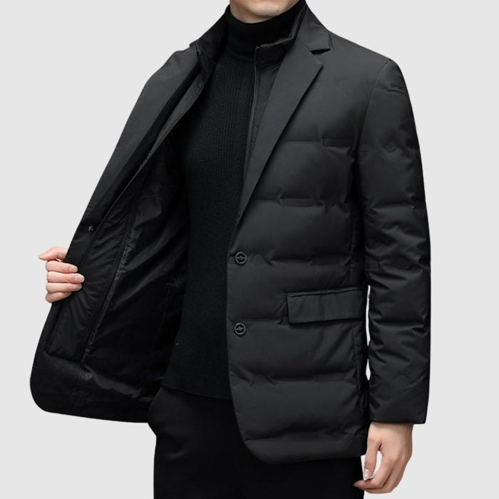 Men's Blazer-Style Piumino Jacket | Winter Puffer Lifestyle