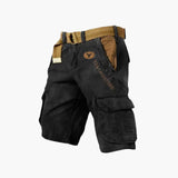 Men's Cargo Shorts with Belt | Multiple Pockets