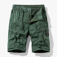 Men's Casual Drawstring Outdoor Cargo Shorts | Utility Strap Detail