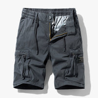 Men's Casual Drawstring Outdoor Cargo Shorts | Utility Strap Side