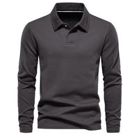 Men's Classic Fit Polo Shirt | Spread Collar Everyday Style Front