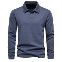 Men's Classic Fit Polo Shirt | Spread Collar Everyday Style Side
