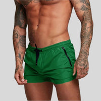 Men's Drawstring Swimwear Shorts Close Up