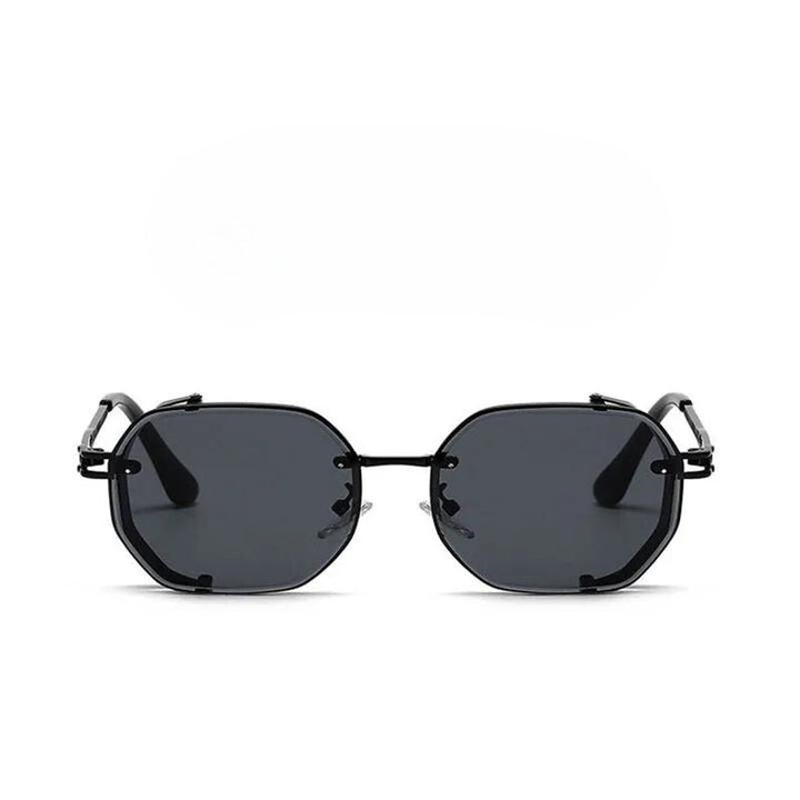 Men's Dual Rim Steampunk Shades | Polarized Full