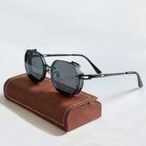 Men's Dual Rim Steampunk Shades | Polarized