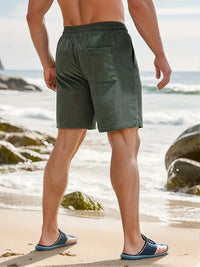 Men's Elastic Waist Swimwear Shorts Alternate