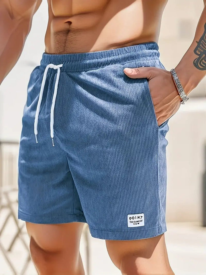 Men's Elastic Waist Swimwear Shorts Detail