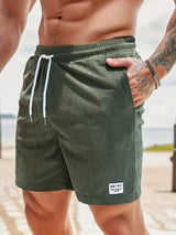Men's Elastic Waist Swimwear Shorts