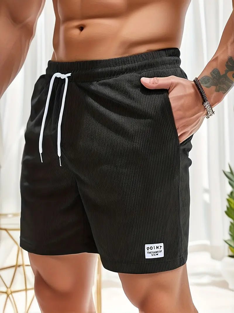 Men's Elastic Waist Swimwear Shorts Full