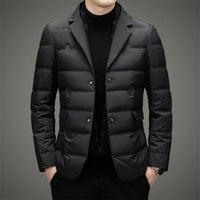 Men's Executive Down Jacket | Blazer Collar Duck Down Hero