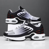 Men's Fin-Ridge Glide Sneakers | Breathable Mesh Cushioned Sole