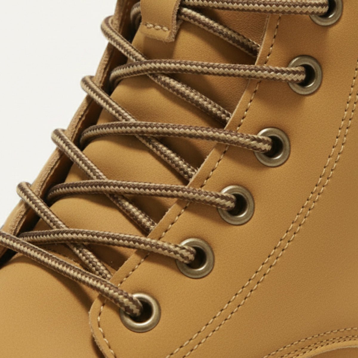Men's Fur Lined Insulated Snow Boots | Chunky Lug Sole Side