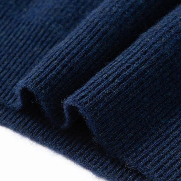 Men's Gradient Stripe Wool Sweater | Round Neck Relaxed Fit View 12