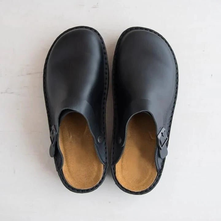 Men's Heel Strap Mules | Slip-On Detail