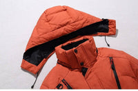 Men's Insulated Waterproof Parka | Multi-Zip Windproof Extreme Cold Angle