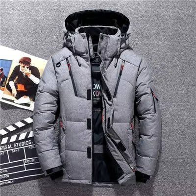 Men's Insulated Waterproof Parka | Multi-Zip Windproof Extreme Cold Detail
