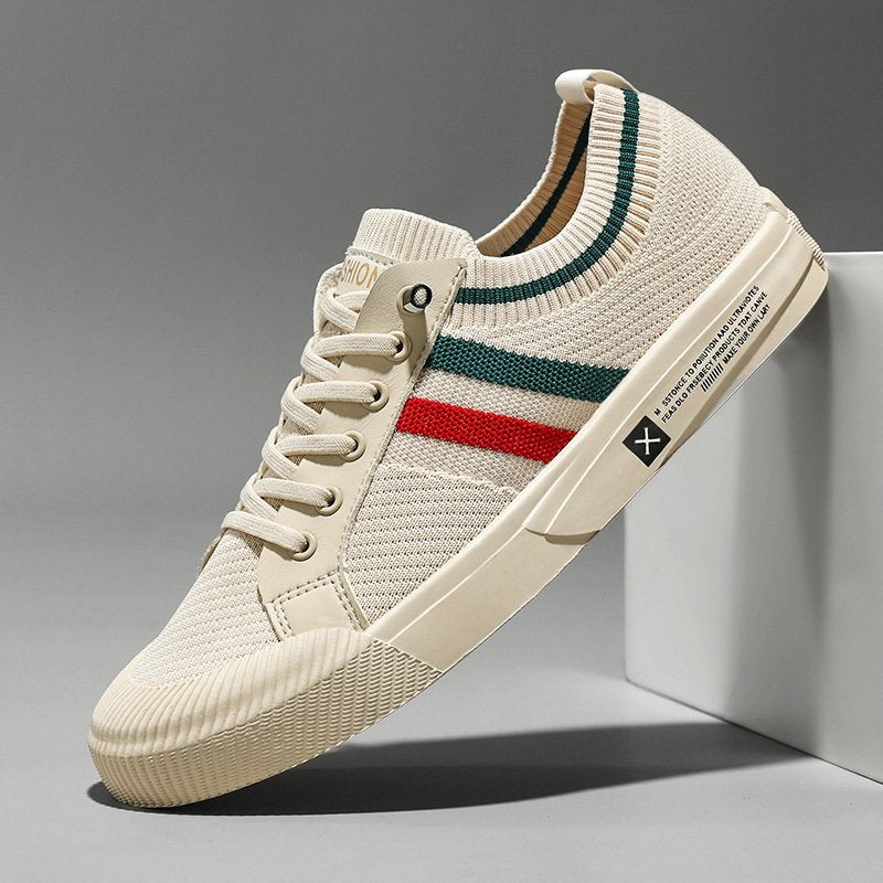 Men's Italiana Sneakers | Mesh Stripe Detail Hero