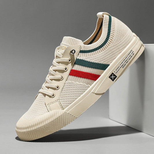 Men's Italiana Sneakers | Mesh Stripe Detail Hero