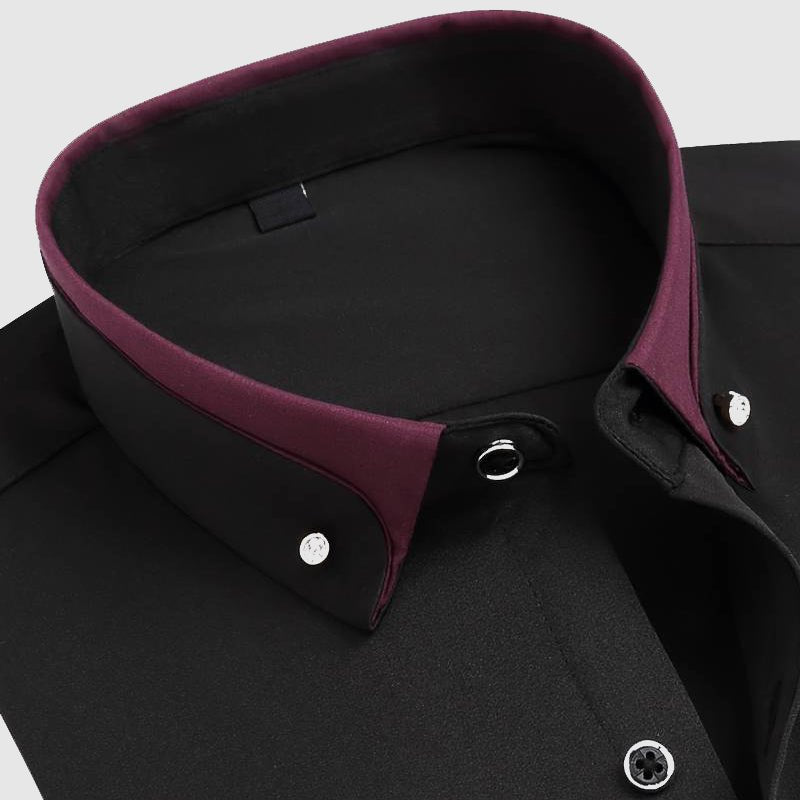 Men's L'Esprit Dress Shirt | Contrast Collar Angle