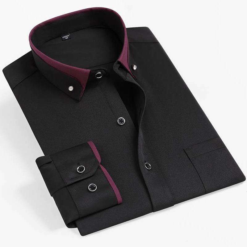 Men's L'Esprit Dress Shirt | Contrast Collar Front