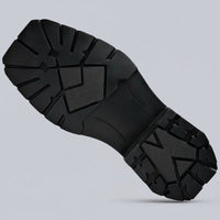 Men's Leather Ankle Boots | Chunky Lug Sole View 16