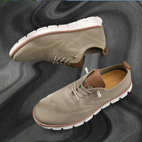 Men's Leather Orthopedic Walking Shoes Alternate