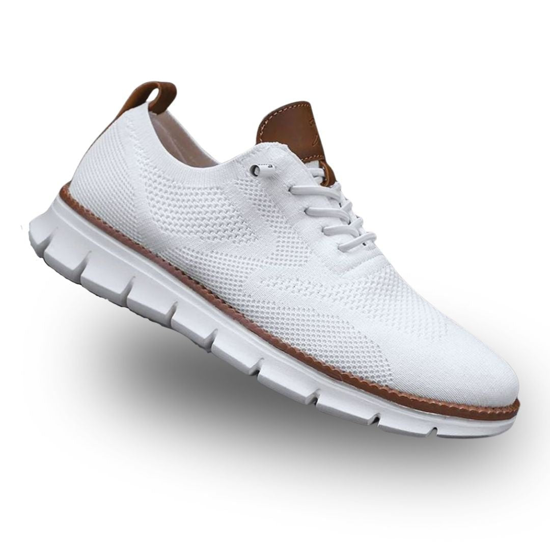 Men's Leather Orthopedic Walking Shoes Front