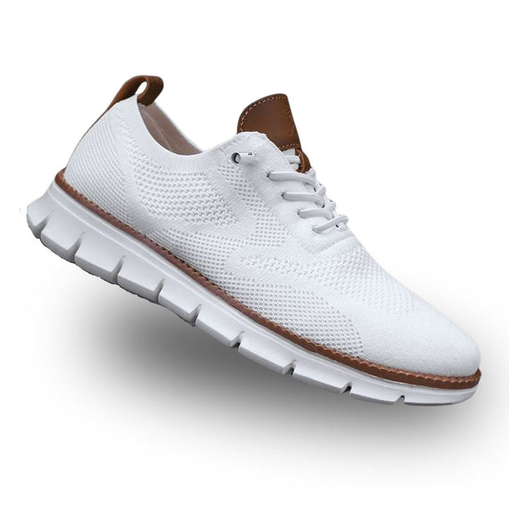 Men's Leather Orthopedic Walking Shoes Front