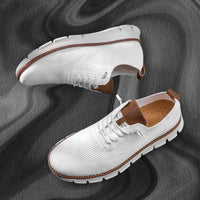 Men's Leather Orthopedic Walking Shoes Lifestyle